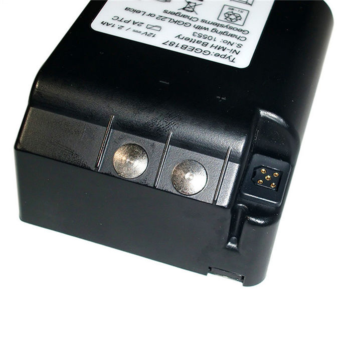 paquet de batterie rechargeable de 12V Leica Geb187, batterie de Li MH pour Tps 2000/1000